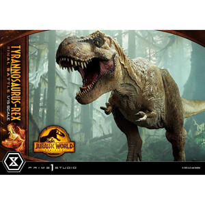 Prime 1 Studio Jurassic World Dominion 1/15 Scale Legacy Museum Collection Tyrannosaurus-Rex Final Battle Regular Version 