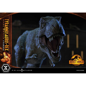 Prime 1 Studio Jurassic World Dominion 1/15 Scale Legacy Museum Collection Tyrannosaurus-Rex Final Battle Regular Version 