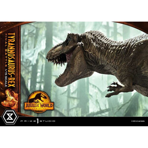 Prime 1 Studio Jurassic World Dominion 1/15 Scale Legacy Museum Collection Tyrannosaurus-Rex Final Battle Regular Version 