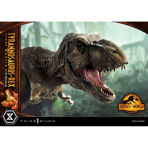Prime 1 Studio Jurassic World Dominion 1/15 Scale Legacy Museum Collection Tyrannosaurus-Rex Final Battle Regular Version 
