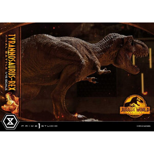 Prime 1 Studio Jurassic World Dominion 1/15 Scale Legacy Museum Collection Tyrannosaurus-Rex Final Battle Regular Version 