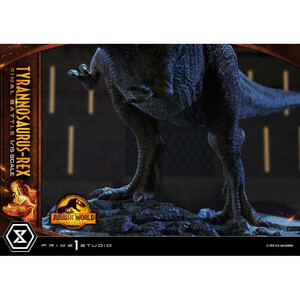 Prime 1 Studio Jurassic World Dominion 1/15 Scale Legacy Museum Collection Tyrannosaurus-Rex Final Battle Regular Version 