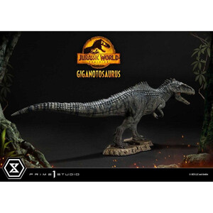 Prime 1 Studio Jurassic World Dominion 1/38 Scale Prime Collectibles Giganotosaurus Toy Version 
