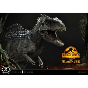 Prime 1 Studio Jurassic World Dominion 1/38 Scale Prime Collectibles Giganotosaurus Toy Version 
