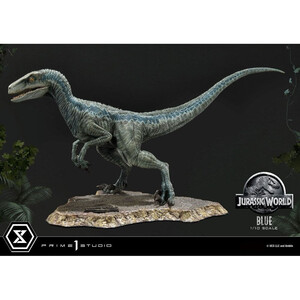 Prime 1 Studio Jurassic World Fallen Kingdom 1/10 Scale Prime Collectibles Blue (Open Mouth Version) 