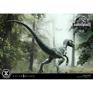 Prime 1 Studio Jurassic World Fallen Kingdom 1/10 Scale Prime Collectibles Blue (Open Mouth Version) 