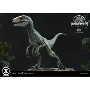 Prime 1 Studio Jurassic World Fallen Kingdom 1/10 Scale Prime Collectibles Blue (Open Mouth Version) 
