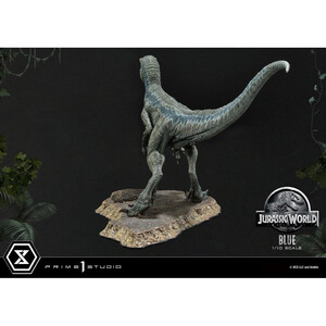 Prime 1 Studio Jurassic World Fallen Kingdom 1/10 Scale Prime Collectibles Blue (Open Mouth Version) 