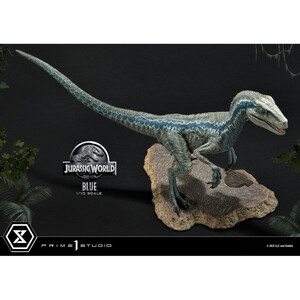 Prime 1 Studio Jurassic World Fallen Kingdom 1/10 Scale Prime Collectibles Blue (Open Mouth Version) 