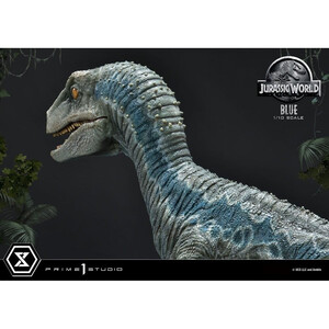 Prime 1 Studio Jurassic World Fallen Kingdom 1/10 Scale Prime Collectibles Blue (Open Mouth Version) 