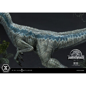 Prime 1 Studio Jurassic World Fallen Kingdom 1/10 Scale Prime Collectibles Blue (Open Mouth Version) 