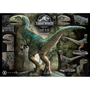 Prime 1 Studio Jurassic World Fallen Kingdom 1/2 Prime Collectibles Baby Blue 