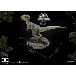 Prime 1 Studio Jurassic World Fallen Kingdom 1/2 Prime Collectibles Baby Blue 