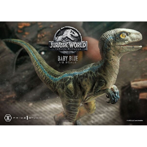 Prime 1 Studio Jurassic World Fallen Kingdom 1/2 Prime Collectibles Baby Blue 