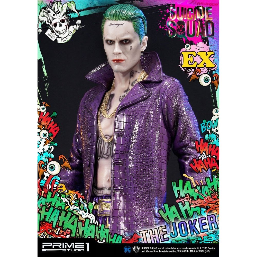 Prime 1 Studio Suicide Squad 1/3 Scale Museum Masterline The Joker Exclusive 