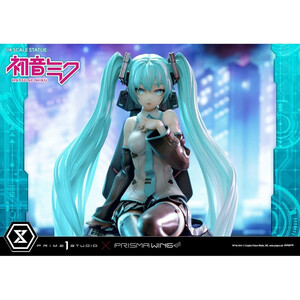 Prime 1 Studio Hatsune Miku 1/4 Scale Prisma Wing Hatsune Miku Art by neco 