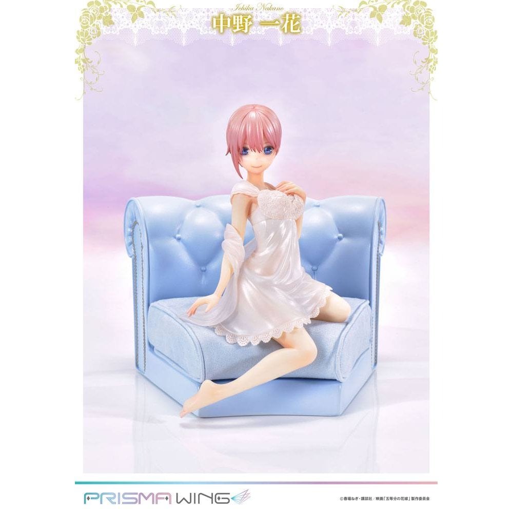 Figura Prisma Wing Nakano Yotsuba 1/7 - The Quintessential Quintuplets, 18 Cm, PVC, Con Divano Originale