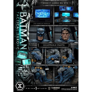Prime 1 Studio DC Comics 1/3 Scale Throne Legacy Collection Batman Tactical Throne Deluxe Version 