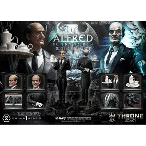 Prime 1 Studio DC Comics 1/4 Scale Throne Legacy Series Alfred Pennyworth (Batman Comics) 