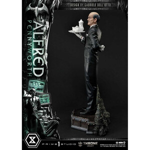 Prime 1 Studio DC Comics 1/4 Scale Throne Legacy Series Alfred Pennyworth (Batman Comics) 