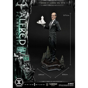 Prime 1 Studio DC Comics 1/4 Scale Throne Legacy Series Alfred Pennyworth (Batman Comics) 
