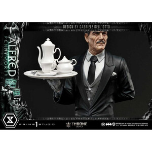 Prime 1 Studio DC Comics 1/4 Scale Throne Legacy Series Alfred Pennyworth (Batman Comics) Bonus Version 