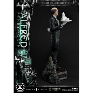 Prime 1 Studio DC Comics 1/4 Scale Throne Legacy Series Alfred Pennyworth (Batman Comics) Bonus Version 