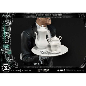 Prime 1 Studio DC Comics 1/4 Scale Throne Legacy Series Alfred Pennyworth (Batman Comics) Bonus Version 