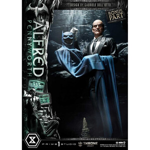 Prime 1 Studio DC Comics 1/4 Scale Throne Legacy Series Alfred Pennyworth (Batman Comics) Bonus Version 