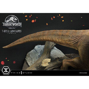 Prime 1 Studio Jurassic World Fallen Kingdom 1/15 Scale Legacy Museum Collection T-Rex & Carnotaurus 