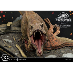 Prime 1 Studio Jurassic World Fallen Kingdom 1/15 Scale Legacy Museum Collection T-Rex & Carnotaurus 