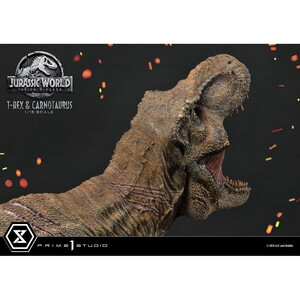 Prime 1 Studio Jurassic World Fallen Kingdom 1/15 Scale Legacy Museum Collection T-Rex & Carnotaurus 