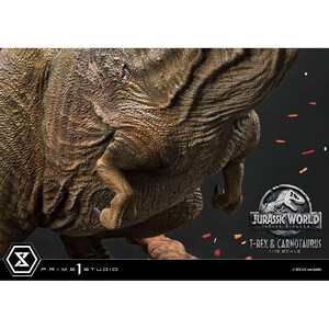 Prime 1 Studio Jurassic World Fallen Kingdom 1/15 Scale Legacy Museum Collection T-Rex & Carnotaurus 