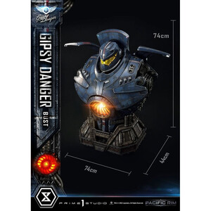 Prime 1 Studio Pacific Rim Life Size Bust Gipsy Danger 