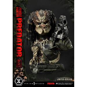 Prime 1 Studio Predator 1/3 Scale Premium Bust Jungle Hunter Predator Limited Version 