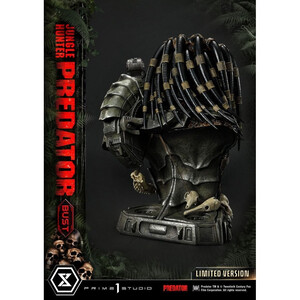 Prime 1 Studio Predator 1/3 Scale Premium Bust Jungle Hunter Predator Limited Version 