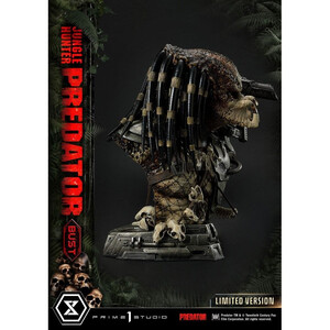 Prime 1 Studio Predator 1/3 Scale Premium Bust Jungle Hunter Predator Limited Version 