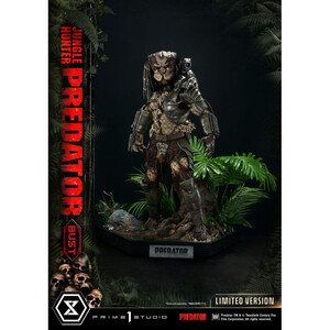 Prime 1 Studio Predator 1/3 Scale Premium Bust Jungle Hunter Predator Limited Version 