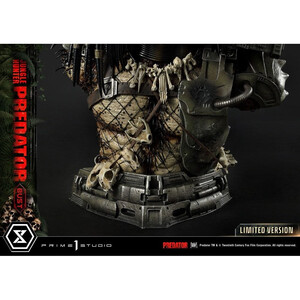 Prime 1 Studio Predator 1/3 Scale Premium Bust Jungle Hunter Predator Limited Version 