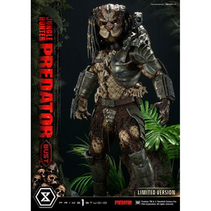 Prime 1 Studio Predator 1/3 Scale Premium Bust Jungle Hunter Predator Limited Version 