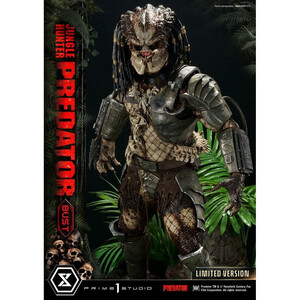 Prime 1 Studio Predator 1/3 Scale Premium Bust Jungle Hunter Predator Limited Version 