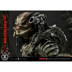 Prime 1 Studio Predator 1/3 Scale Premium Bust Jungle Hunter Predator Limited Version 
