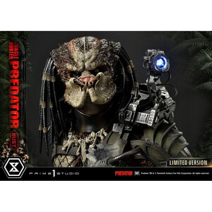 Prime 1 Studio Predator 1/3 Scale Premium Bust Jungle Hunter Predator Limited Version 