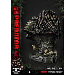 Prime 1 Studio Predator 1/3 Scale Premium Bust Jungle Hunter Predator Unmasked Version 