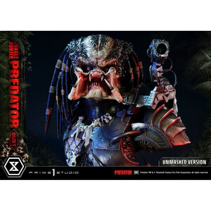 Prime 1 Studio Predator 1/3 Scale Premium Bust Jungle Hunter Predator Unmasked Version 