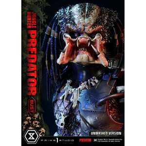 Prime 1 Studio Predator 1/3 Scale Premium Bust Jungle Hunter Predator Unmasked Version 