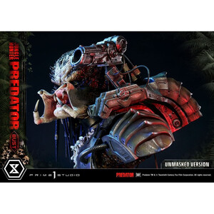 Prime 1 Studio Predator 1/3 Scale Premium Bust Jungle Hunter Predator Unmasked Version 