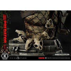 Prime 1 Studio Predator 1/3 Scale Premium Bust Jungle Hunter Predator Unmasked Version 