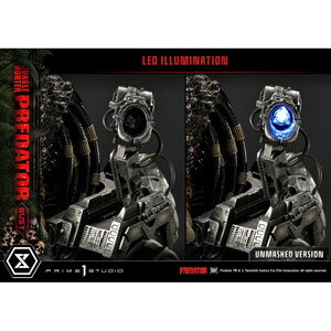 Prime 1 Studio Predator 1/3 Scale Premium Bust Jungle Hunter Predator Unmasked Version 