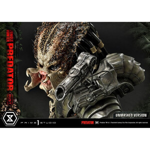 Prime 1 Studio Predator 1/3 Scale Premium Bust Jungle Hunter Predator Unmasked Version 